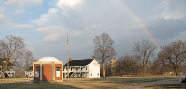 Fort Scott after a spring thunderstorm